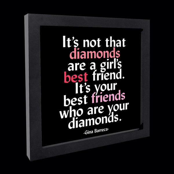 Diamonds are A Girl's Best Fr Patches