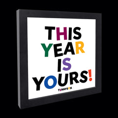 "this year is yours!" card