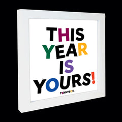 "this year is yours!" card