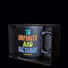 "to infinity and beyond!" mini mug