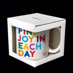 "find joy" mug